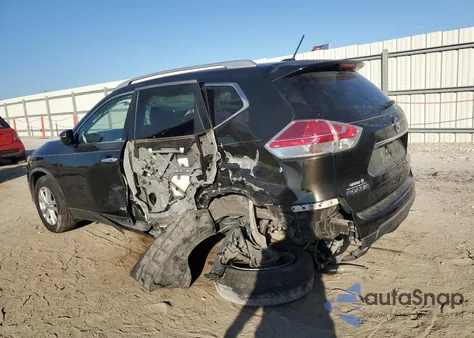 2016 Nissan Rogue S из США, поврежденный, VIN KNMAT2MT3GP654312